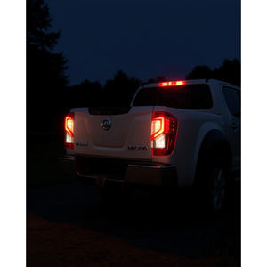 Luces Traseras LED Rojas SKULL para Nissan Navara NP300 16-22, Mejora de Actualización, 12V, Ajuste Universal, Nuevo, Compatible con Dfac - Product Image 1