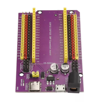 Carte d'extension ESP32 38 broches violette NodeMCU-32S Lua WIFI Port Série ESP32 30P DEVKIT V1 Module d'alimentation Carte de développement IoT