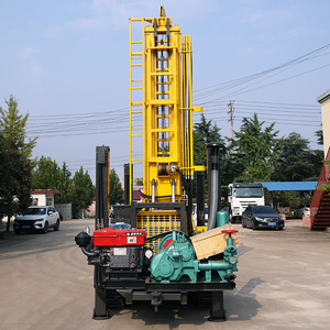 Macchina Perforatrice Portatile per Pozzi d'Acqua con Sistema Idraulico a Ruote Diesel, 300M, Perforazione Rapida e Profonda di Roccia, Flessibile e Mobile - Product Image 5