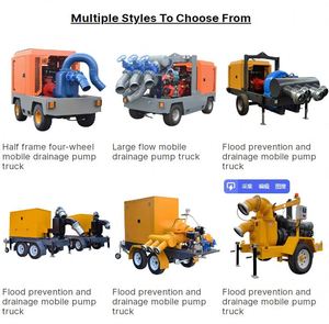 Pompe à eau mobile portable CZME, camion pompe à eau diesel auto-amorçante pour le drainage des zones inondées urbaines - Product Image 6