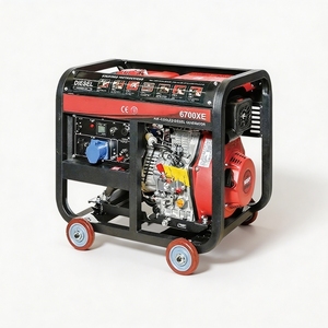 Generador Diésel Portátil Súper Silencioso de 10KW 10kVA, 50Hz, Monofásico, Venta al Por Mayor OEM, Directo de Fábrica, para Uso Doméstico, Comercial y de Emergencia - Product Image 1