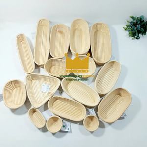 Panier de levage artisanal écologique en rotin naturel pour la cuisson du pain au levain, compatible lave-vaisselle - Product Image 3