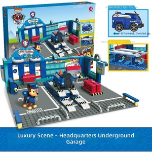 Ensemble <span class=keywords><strong>de</strong></span> voitures à construire en blocs <span class=keywords><strong>de</strong></span> la série Garage <span class=keywords><strong>de</strong></span> réparation souterrain, ensemble complet <span class=keywords><strong>de</strong></span> chiens inclus - Product Image 3
