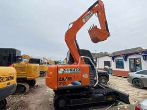 รถขุดฮิตาชิ ZX70 7 ตัน CE EPA ปี 2023 สภาพดี ใช้งานน้อย ต้นกำเนิดจากญี่ปุ่น ชั่วโมงการทำงานต่ำ เครื่องยนต์ เกียร์ ปั๊ม แบริ่ง ใช้งานได้ดี - Product Image 2