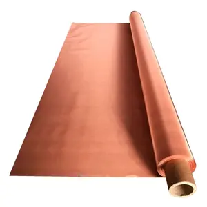200 malha de radiação blindagem de radiação de malha de fio de cobre vermelho tecido infundido de cobre