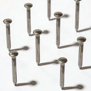 Clavos de alambre comunes de acero de 3 pulgadas 60D 20D de China, galvanizados, de vástago liso, embalaje en cartón, cabeza plana para construcción - Product Image 5