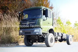 Dongfeng 4X4 chassi off road caminhão acessível médio chassi de caminhão de carga com tração nas rodas para venda