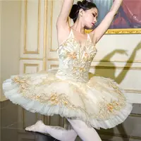 Costume de Ballet Professionnel, Tutu de Ballerine Classique, Robe de  Princesse pour Enfant Fille et Adulte