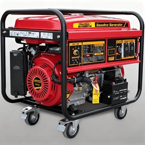 Generador de Corriente Alterna POWERAC PR8000-E de 7KW |   Alternador de Cobre Puro + AVR, Motor de 4 Tiempos, 25L, Interruptor de Circuito de Seguridad - Product Image 5