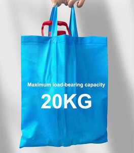 ถุงช้อปปิ้งผ้า Non Woven สีน้ำเงินเข้ม พิมพ์โลโก้ตามสั่ง สำหรับร้านค้า ของขวัญโปรโมชั่น - Product Image 5