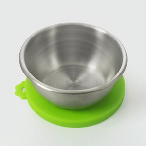 Platos para Salsas Reutilizables a Prueba de Fugas S021 al por Mayor, Mini Plato con Tapa de Silicona y Acero Inoxidable para Sazonar y Sumergir - Product Image 2