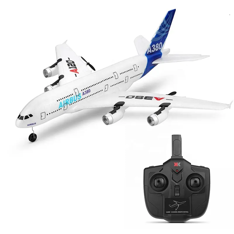 WL TOYS XK A120 A380 Airbus 3ช่องของเล่นสุดเจ๋ง Rc เครื่องบินจีนพร้อม2.4Ghz