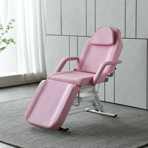 Cama de Tratamiento de Belleza Zxm, Cama de Masaje de Belleza y Tatuaje Plegable y Portátil con Altura y Respaldo Ajustables - Product Image 4