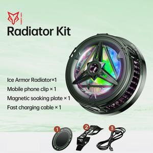 Refrigerador de teléfono Sarafox <span class=keywords><strong>T9</strong></span> soporte de teléfono magnético refrigerador de teléfono de juego para Magsafe iPhone Samsung <span class=keywords><strong>Xiaomi</strong></span> Huawei - Product Image 3