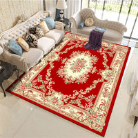 Tapis de salon en faux cachemire lavable à la maison de haute qualité et très vendu tapis personnalisés en gros