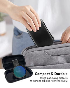 Filtre polarisant circulaire (CPL) <span class=keywords><strong>APEXEL</strong></span> 67 mm - Multi-couches, design fin pour la polarisation des objectifs d'appareil photo reflex numérique et de téléphones mobiles - Product Image 5