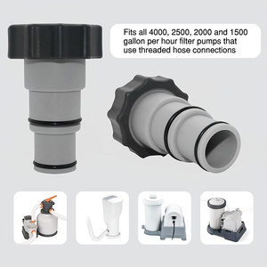 Adaptateur de <span class=keywords><strong>tuyau</strong></span> de remplacement <span class=keywords><strong>raccord</strong></span> fileté pour piscines hors sol système d'eau salée - Product Image 6