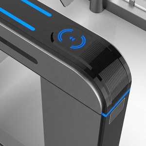 Sang trọng Swing turnstile mặt nhận dạng vân tay cổng rào cản cho quản lý An ninh trường học - Product Image 6
