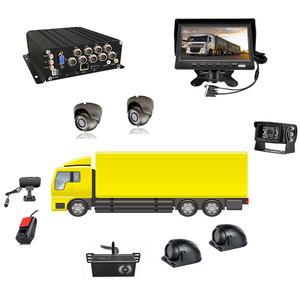 8 Kênh 1080P Xe Xếp Máy Ảnh GPS Theo Dõi 4G Mạng AI Adas DMS BSD HDD Hộp Xe Buýt DVR Màn Hình Xe Buýt DVR Xe Sửa đổi Aid - Product Image 1