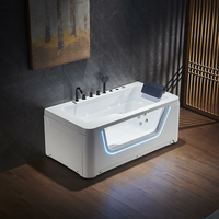 Baignoire de massage personnalisée avec bulle d'air Foshan Fournisseur d'usine Bon prix Vente chaude et de luxe Jacuzzier