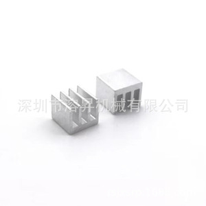 ฮีทซิงค์อะลูมิเนียม Melt Eruption ขนาด 7x7x6 มม. สำหรับระบายความร้อนชิป CPU และหน่วยความจำ แบบกำหนดเองได้ - Product Image 4