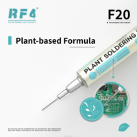 RF4 F20 Flux de soudure végétal écologique 10CC, pâte à haute pénétration pour réparation de PCB et BGA de téléphones portables, outils de réparation de téléphones