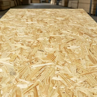 Panneau OSB en bois de pin de qualité supérieure, le plus populaire, panneau de particules imperméable OSB 3 de 18 mm pour la construction, fourni par la Chine