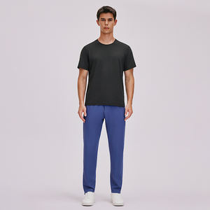 Men Running Pants Summer Quick Dry Training Fitness Zip Pocket Pant <b>Male</b> Gym Sweatpants Athletic Breathable Trousers - Product Image 3