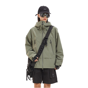 Storm Bomber <b>Jacket</b> Men Women New Outdoor Windproof <b>Waterproof</b> Quick Dry Zipper Print Long Regular Fit Polyester/Nylon Wholesale - Product Image 1