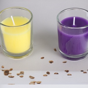 Bougies sans fumée en forme de tasse pour propositions romantiques, bougies en verre variées, résistantes au vent, pour la Saint-Valentin et diverses occasions d'urgence - Product Image 4