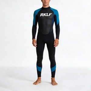 Traje de Neopreno Térmico de Cuerpo Entero para Surf, Natación, Buceo y Snorkel en Agua Fría, para Hombre y Mujer, Poliéster 3mm 5mm - Product Image 2