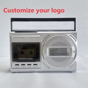 เครื่องบันทึกเสียงแบบพกพาสไตล์เรโทร ลดราคาพิเศษ พร้อมวิทยุ AM FM SW บลูทูธ USB ช่องใส่การ์ด TF ลำโพงคู่ สำหรับใช้ในบ้าน สำนักงาน และการเดินทาง เสียงสเตอริโอ - Product Image 1
