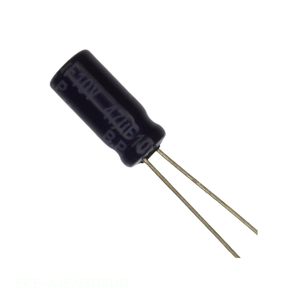 ตัวเก็บประจุ uF 3.3 uF 20% 25V เรเดียล ECE-A1EN3R3UB th 3.3 uF ของแท้ - Product Image 1