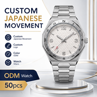 Montres de sport pour hommes, mode, luxe, bracelet en acier inoxydable, étanche, affichage de la date, montre-bracelet à quartz lumineuse pour homme