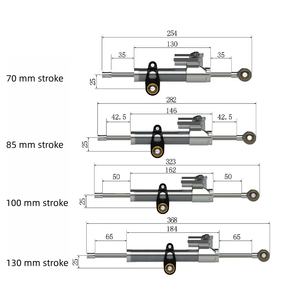Accesorios para Motos, Barra de Acoplamiento para Modificaciones NIU, Amortiguador de Dirección Stroke 70/85/100/130 - Product Image 2