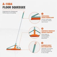 En gros Balai magique multifonctionnel avec raclette pour le nettoyage des sols, spécial toilettes et pour poils de chat