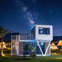 Cabine mobile préfabriquée insonorisée à structure en acier pour bureau de jardin moderne, studio de cour et travail à distance, type Apple Cabin House
