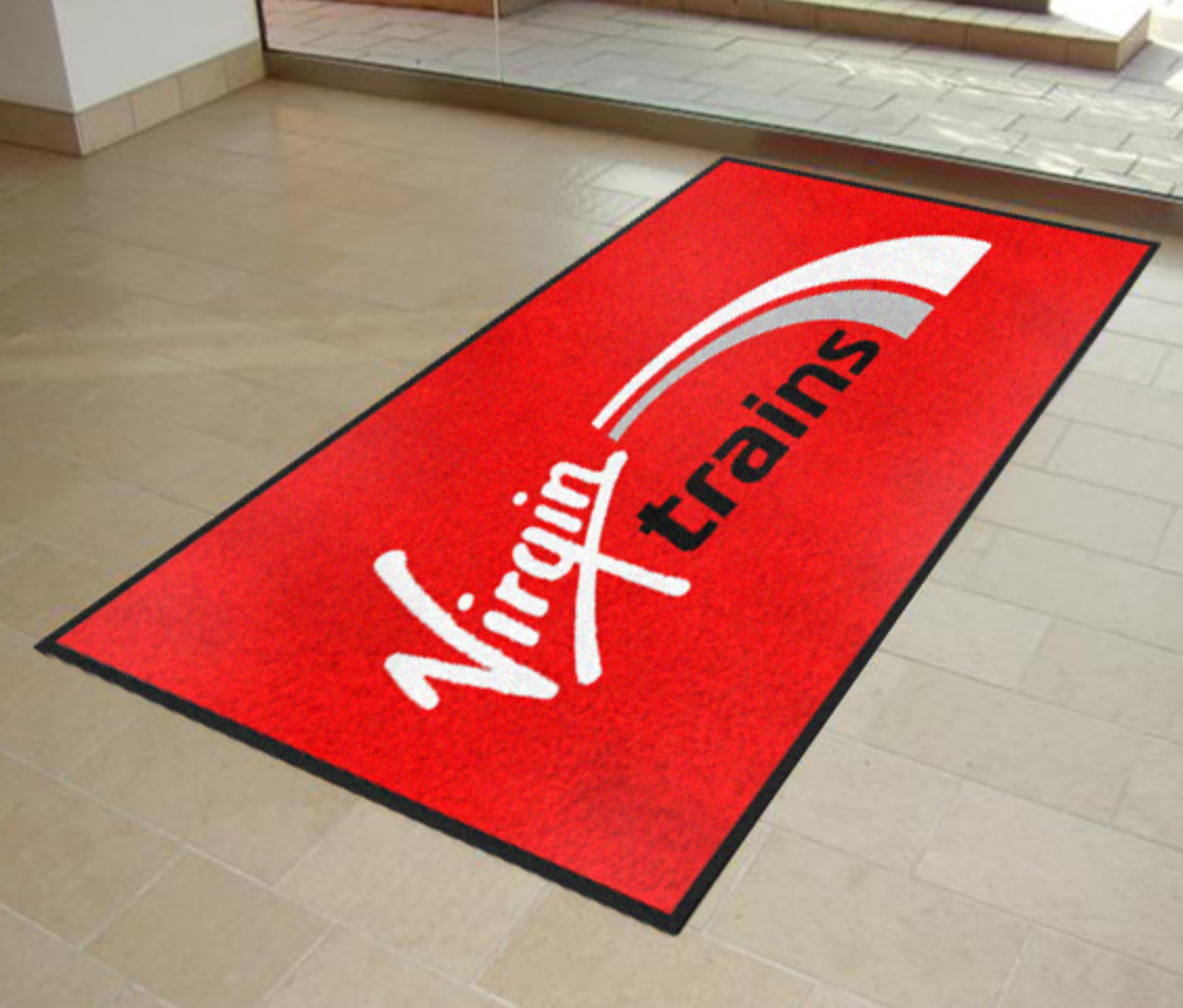nylon logo mat