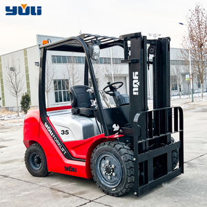 ยูลี่ รถยกดีเซลคุณภาพสูง 4 ล้อ 3 เมตร 2 ตัน 3 ตัน 5 ตัน พร้อมเบรกบริการ ราคาโรงงาน 3.5 ตัน ระบบเปลี่ยนเกียร์ด้านข้าง ใช้เชื้อเพลิงดีเซล - Product Image 6