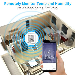 ZB-195 Tuya Smart ZigBee Capteur de température et d'humidité Hygromètre avec écran LCD numérique Contrôle à distance via l'application Smart Life - Product Image 6