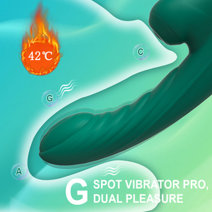 Vibrador de Punto <span class=keywords><strong>G</strong></span> <span class=keywords><strong>Pro</strong></span>, Doble Placer, Estimulación Vaginal y del Clítoris, Vibrador Conejo con 10 Modos de Vibración y Calefacción - Product Image 5
