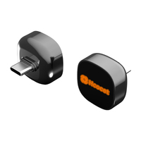 Clé USB gravée avec logo LED lumineux, 128 Go, Disque Clé USB, Clé Flash USB
