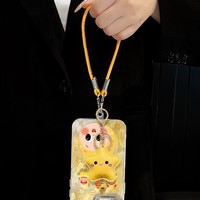 Coque de téléphone magnétique mate en TPU pour Cfabric, nouveau design, figurine Star Man, cordon de suspension, 16 motifs de dessins animés mignons, 15 pour femmes
