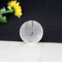 Trophée élégant en cristal K9 pour ballons de sport, ornement en verre personnalisé avec logo gravé pour compétitions sportives, souvenir, récompense, cadeau