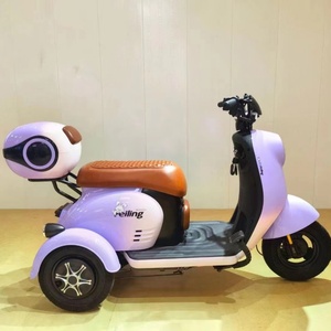 Nuevo Scooter Eléctrico de 3 Ruedas, 48V/60V, Triciclo Urbano para Pasajeros, Bicicleta Eléctrica de Ocio con Certificación EEC - Product Image 6