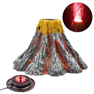 Volcano Aquarium Decoraties Led Aquarium Verlichting Waterplanten Bubble Water Gras Lamp Kleurverandering Led Licht Voor Aquarium - Product Image 2