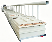 Machine d'électrolyse de cuivre cathodique à production quotidienne de 50 kg pour le recyclage électrolytique des liquides de rejet de sulfate de cuivre