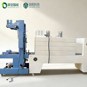 Máquina Multifunción Dos en Uno para Envolver Botellas de PVC con Film Termoencogible para Agua Embotellada, Latas, Cartones, Uso Industrial - Product Image 1