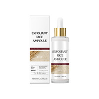 Nettoyant Visage Liquide Exfoliant Éclaircissant, Nourrit, Hydrate, Affine la Peau, 100ml, Soin du Visage pour Hommes, Estampillé Or