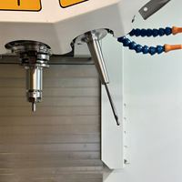 Leyo U200 350mm Máquina CNC VMC de 5 Ejes, Centro de Mecanizado Vertical, Fresadora CNC para Metal, Estilo Fanuc Robodrill